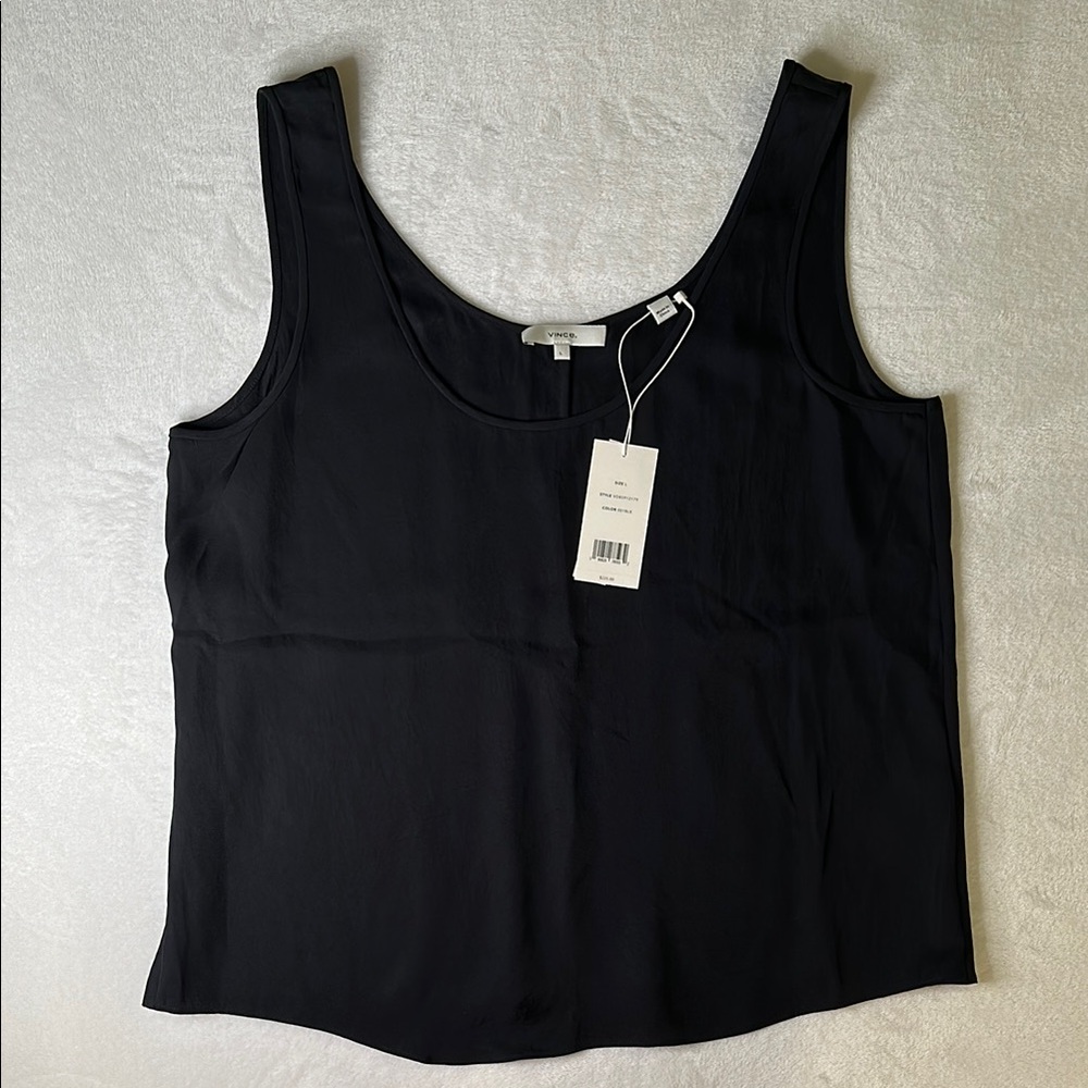 Vince Black Blouse